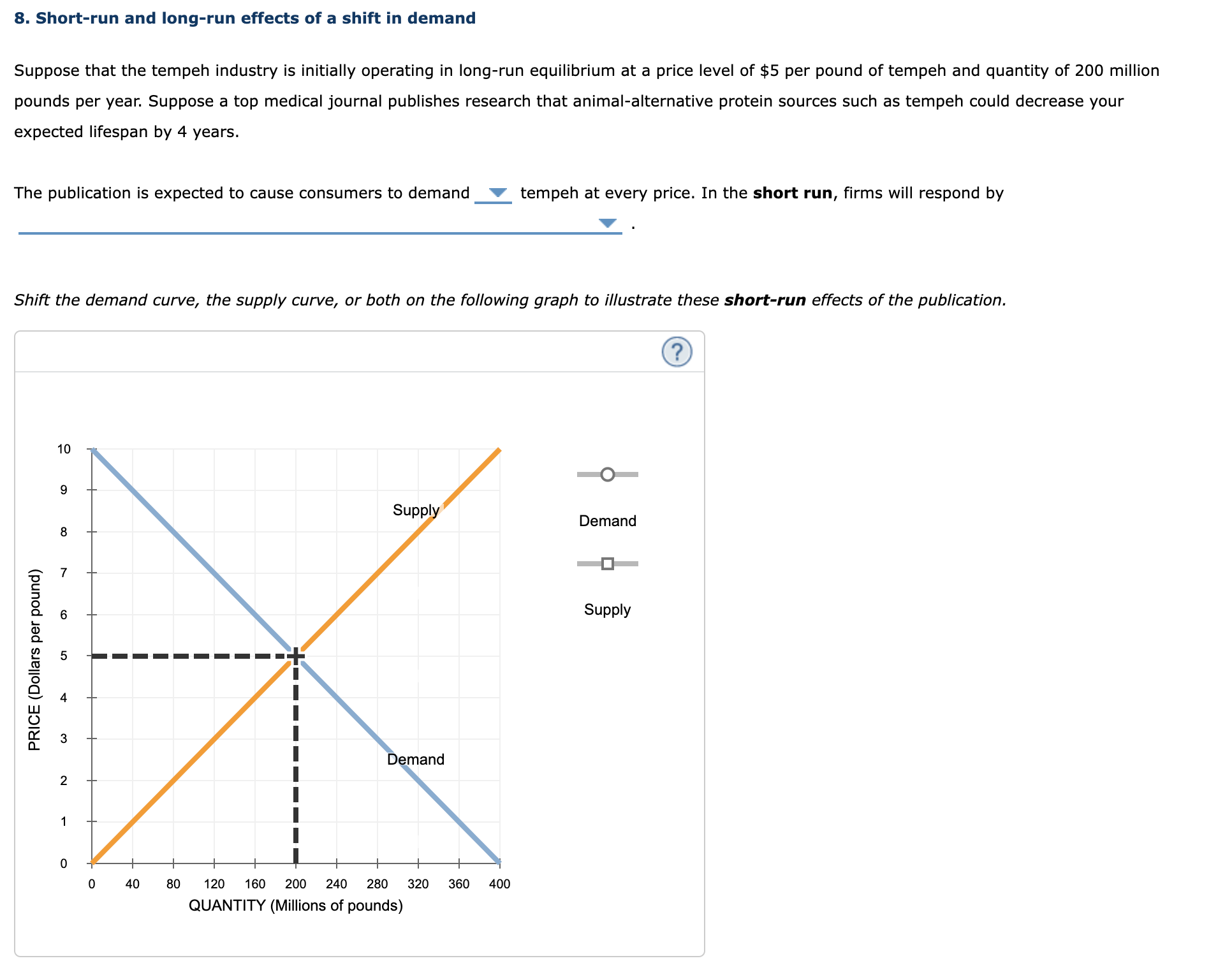 marginal revenue and marginal cost for the rst seven rompers they produce,