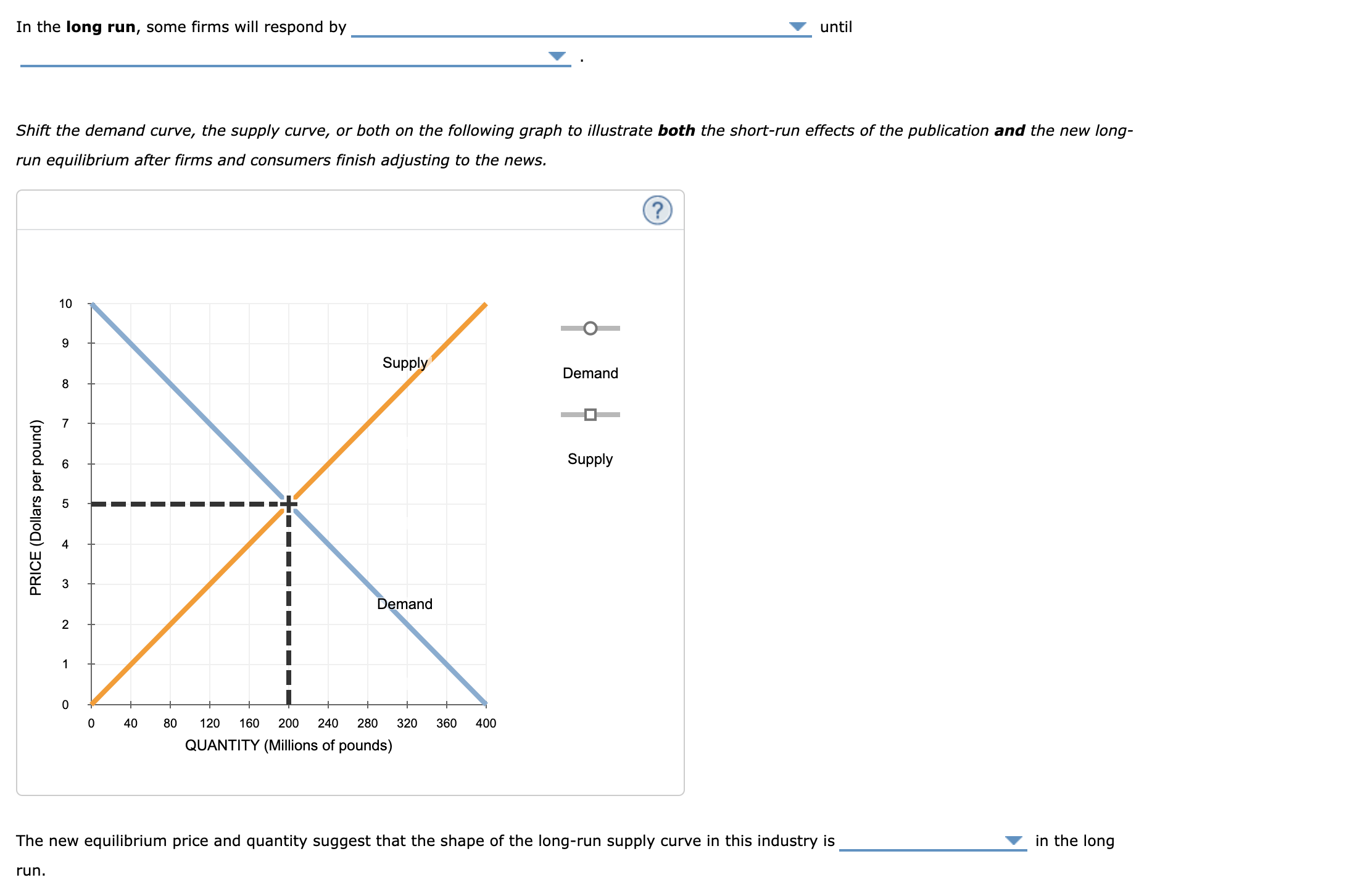 and plot them on the following graph. Use the blue points (circle