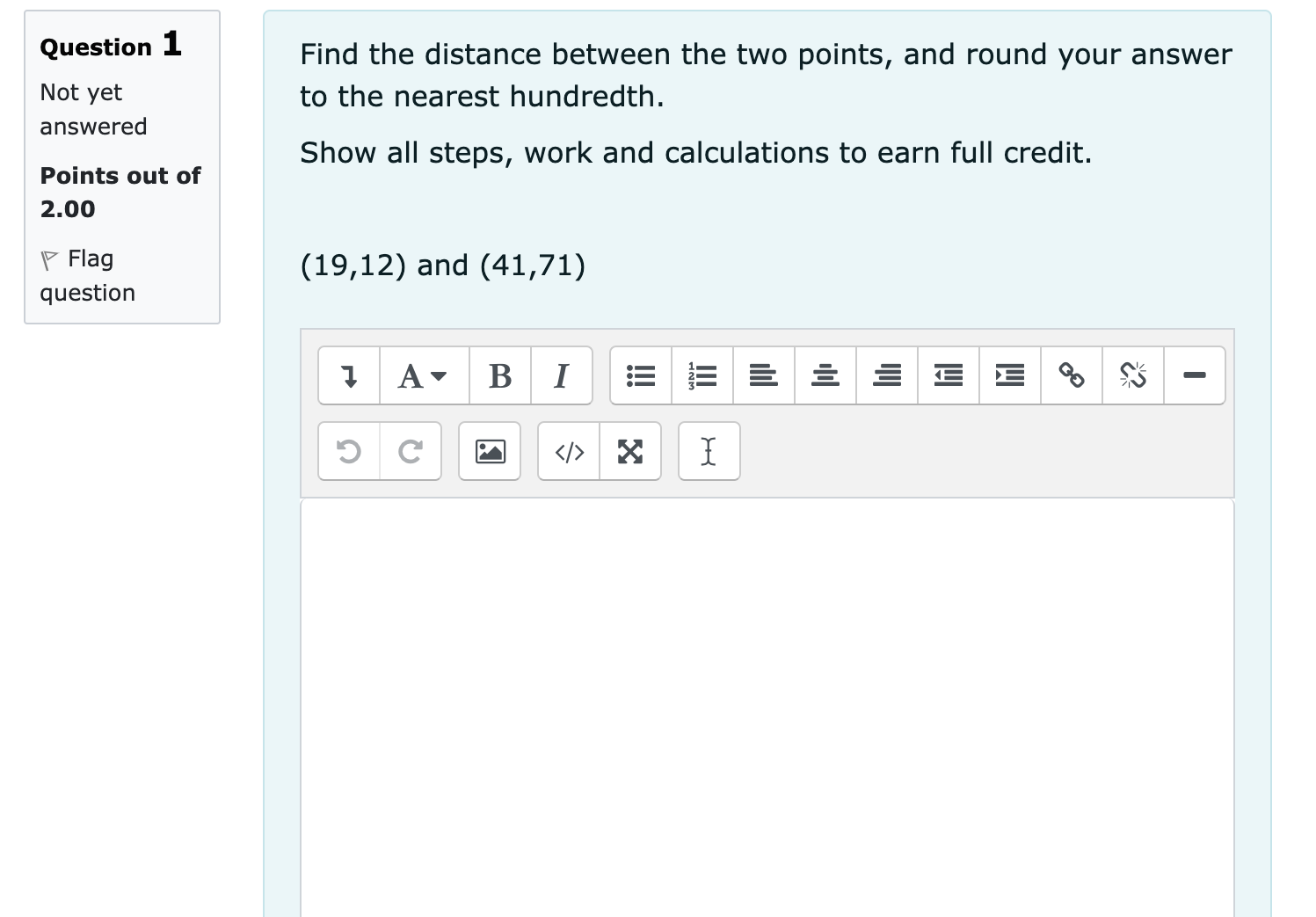 a value that is not an integer then type it rounded to