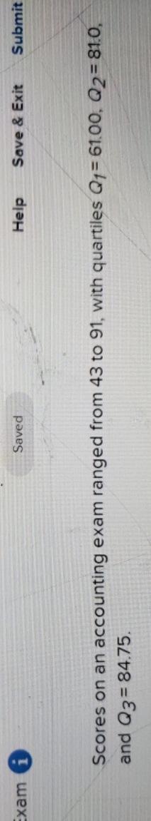 box plot the given data. Describe its shape (skewed left, symmetric, skewed