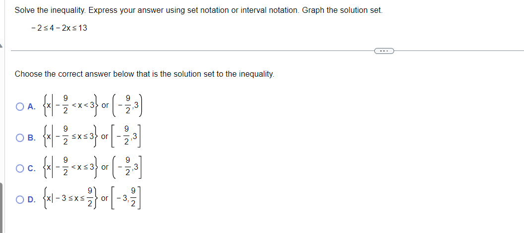 { }. {Use a comma to separate answers as needed.) II._,i C.