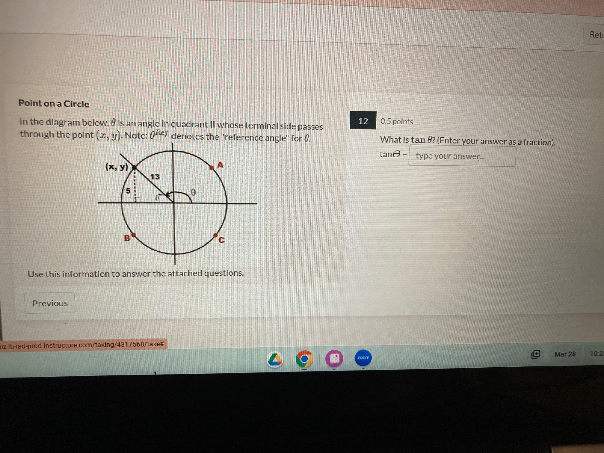 your answer. E A F H G 1.quiz-Iti-iad-prod.instructure.com/taking/4317245/take# 10:10 3 US 200m