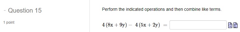 Note: Distance = Speed x Time D =Question 11 Perform the indicated