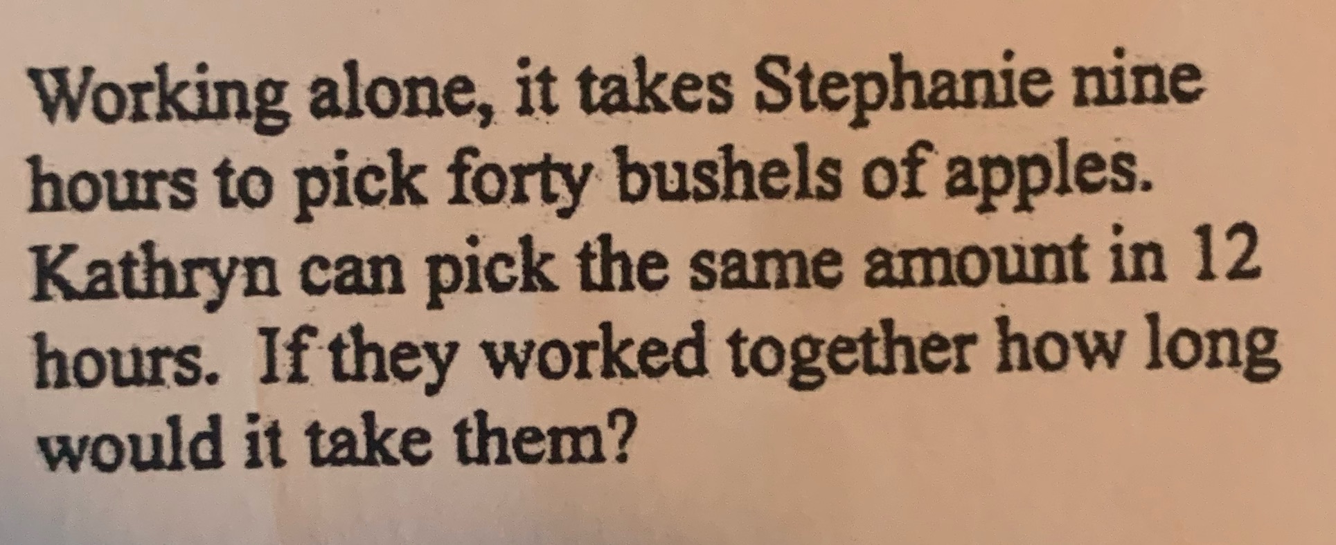 Can you help explain how to set up and solve. Thank you.