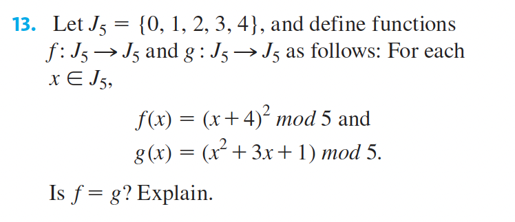 Z | z = 106 + 7 for some integer C}. Prove