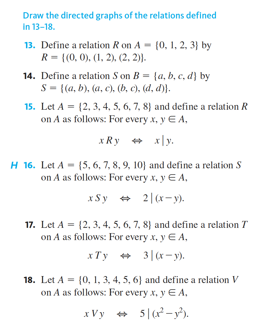 following statements. a.AB b.BA c.B=C \f30. Let Z be the set of