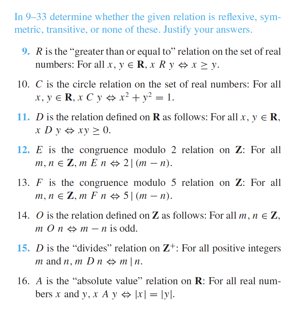 n = 4k+ 1, for some integer k} A2 = {n E