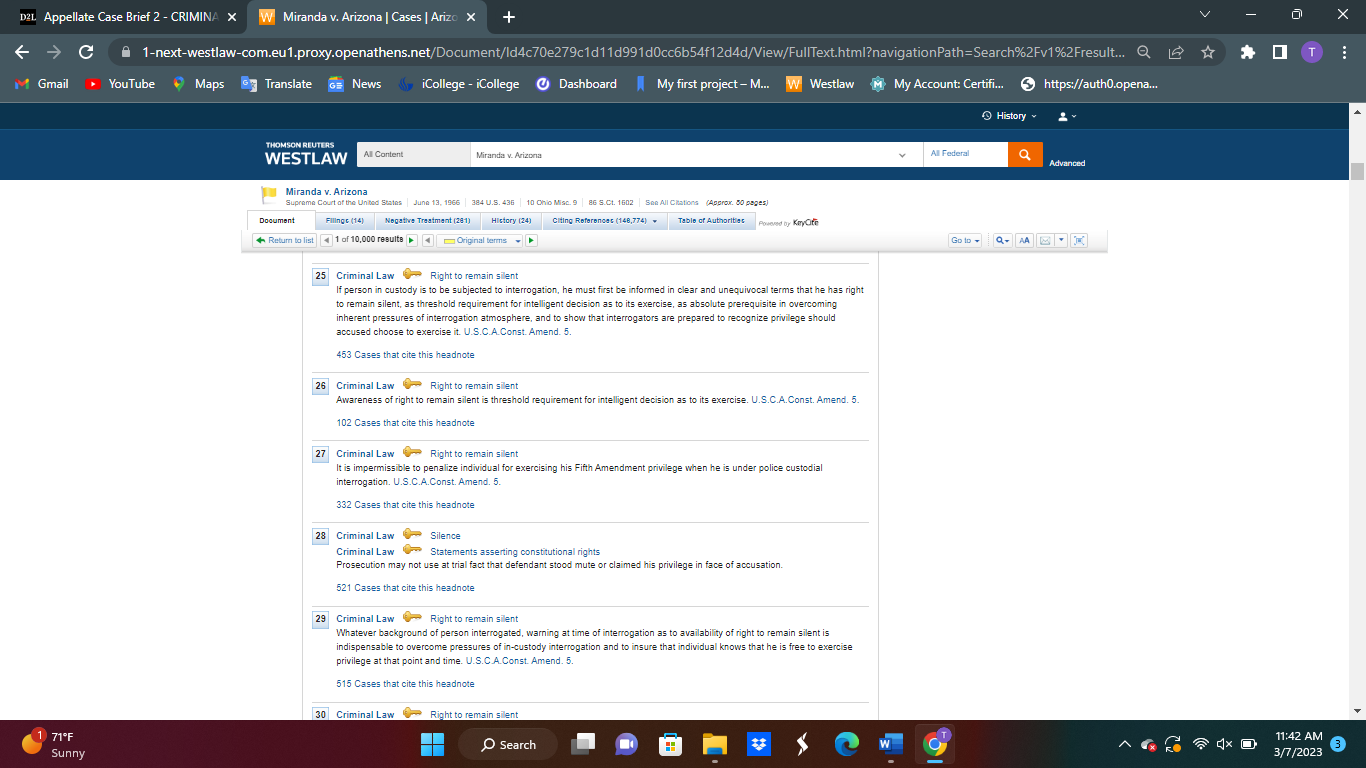 find the published case. ? Parties are listed in either italicized or