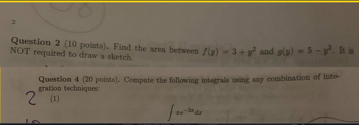 need help with these questions. pleease show work 2 Question 2 (10