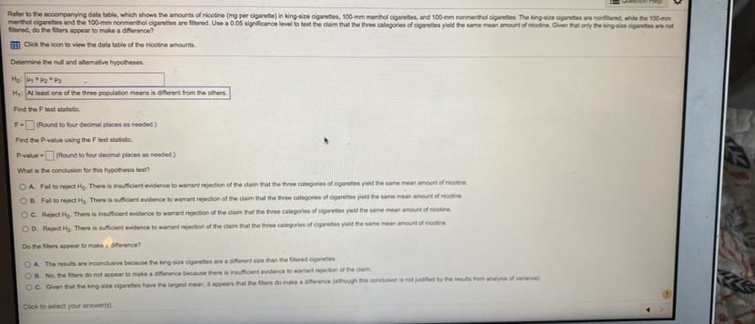 cigarettes. The king size cigarettes are nonfiltered, while the 100-me and the