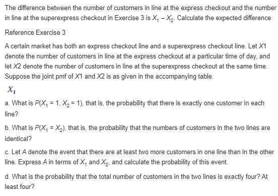 solve these practice problems The difference between the number of customers in