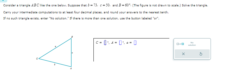 Consider a triangle ABC like the one below. Suppose that 6