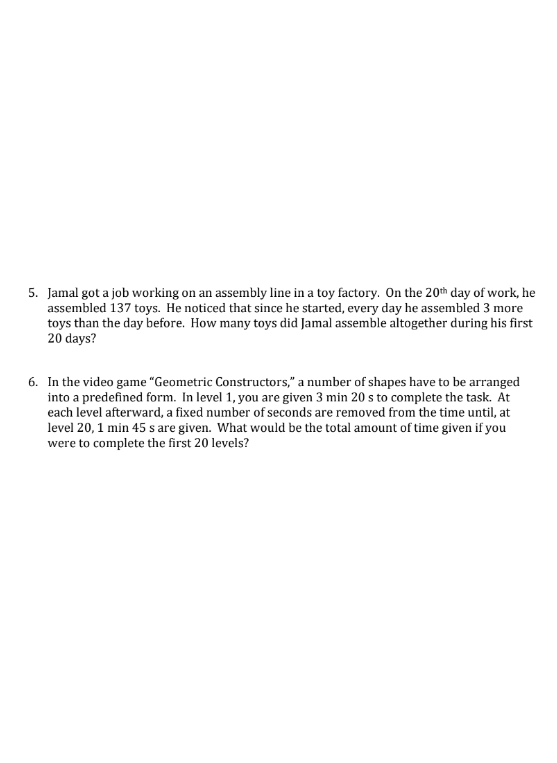 will help you solve it. Circle or underline the numbers or variables