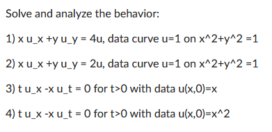 Partial Differential Equation \f
