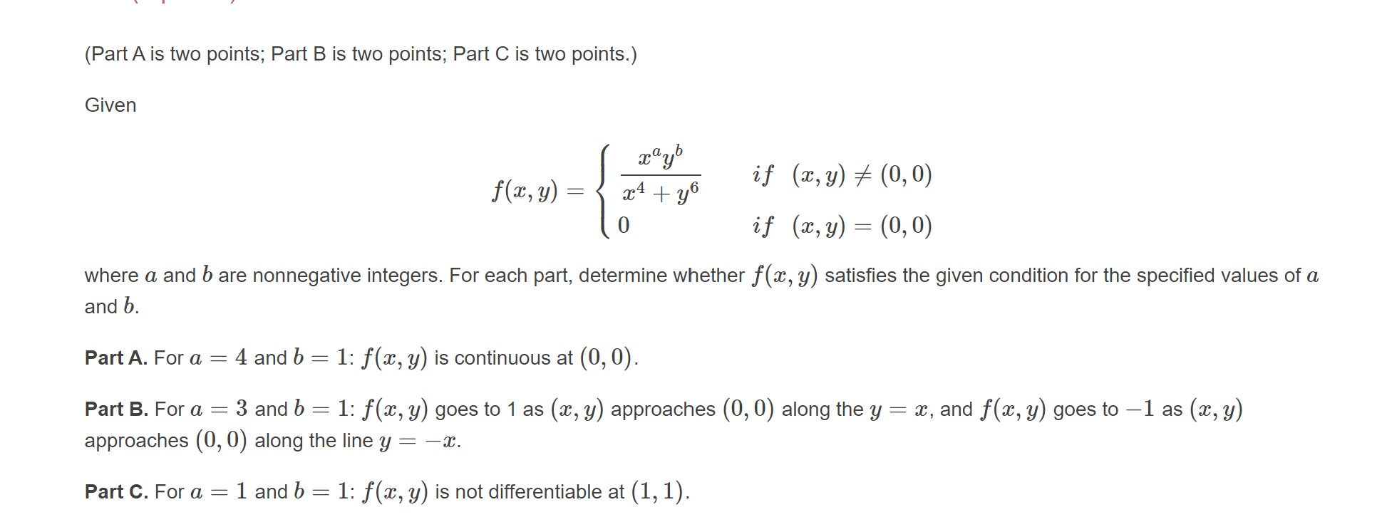This is multivariable calculaus question, please I need the answer to be