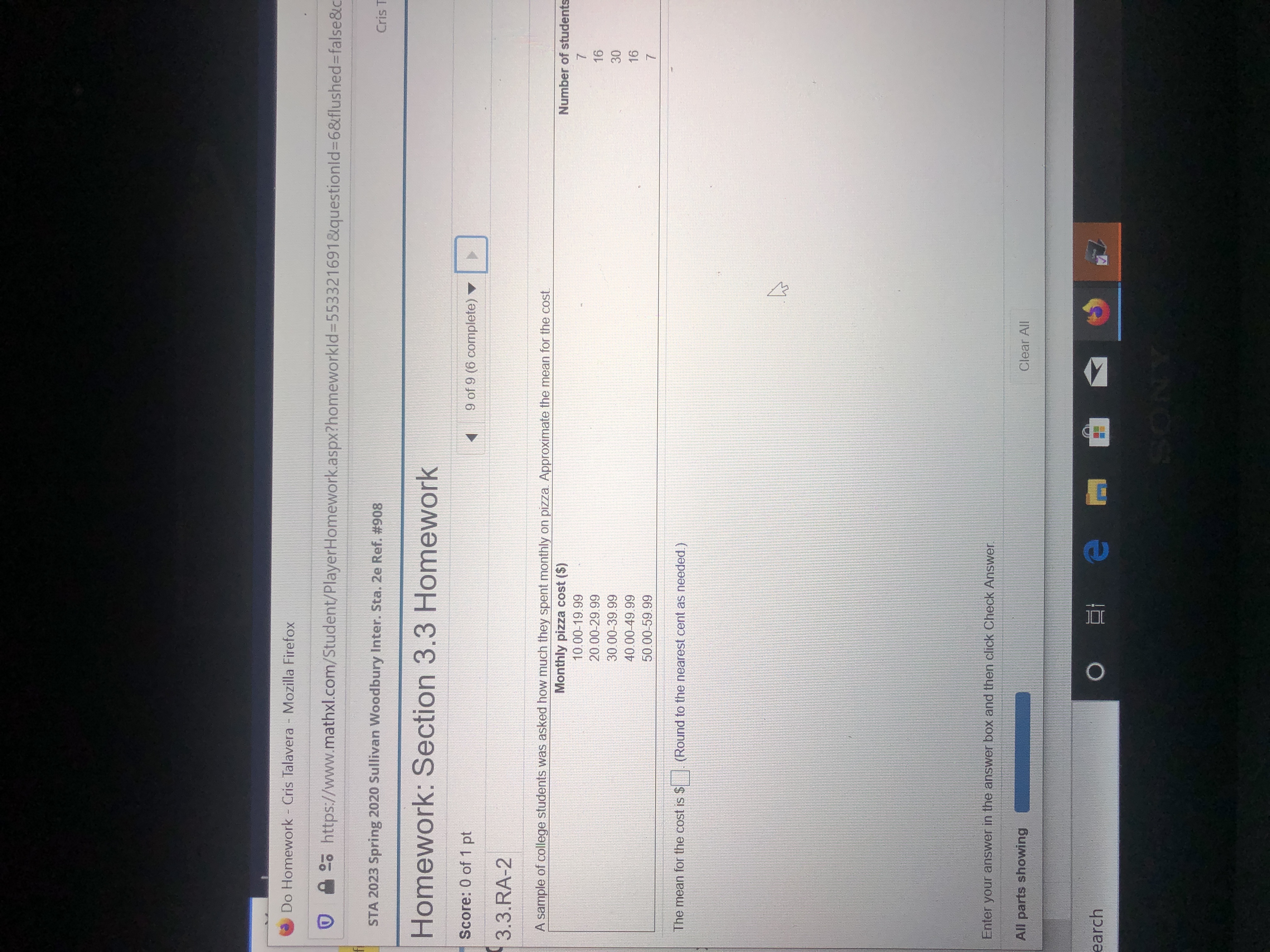 Step by step solution Do Homework - Cris Talavera - Mozilla Firefox