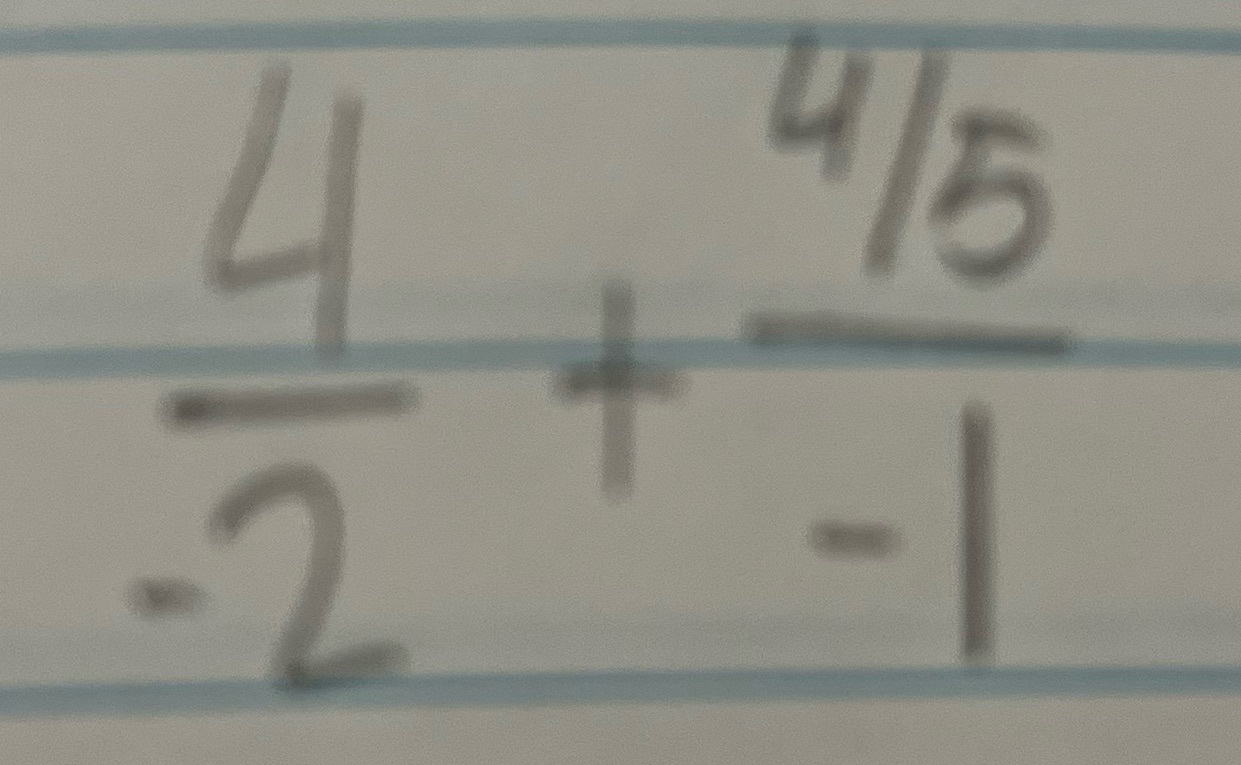 How do u take away the negative 1 and make the 2