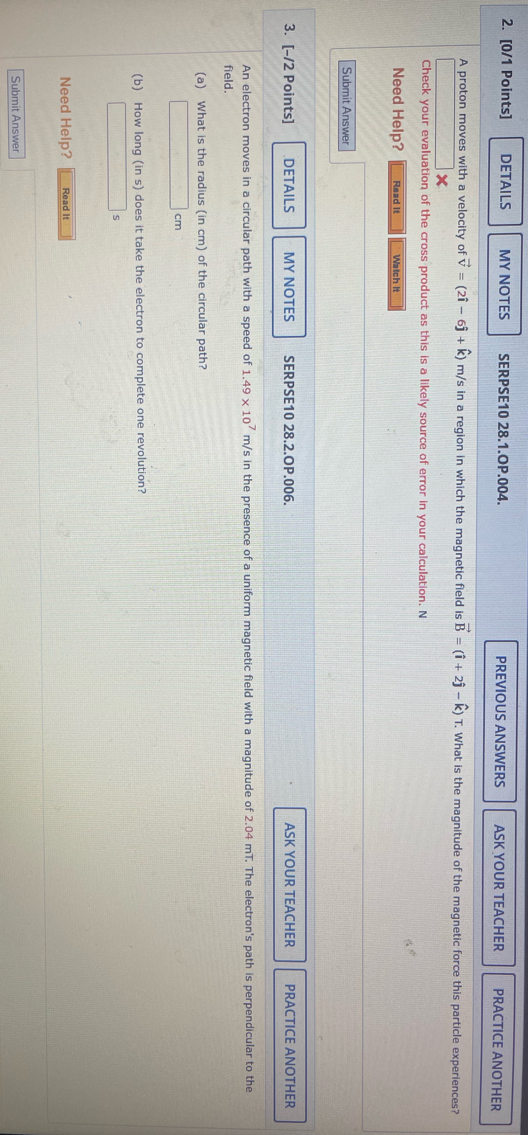 May you please answer question 2 and 3 2. [0/1 Points] DETAILS