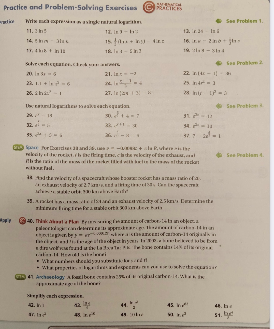 Pg 481 #12-36 even, 42-50 even please help! With work :) Practice
