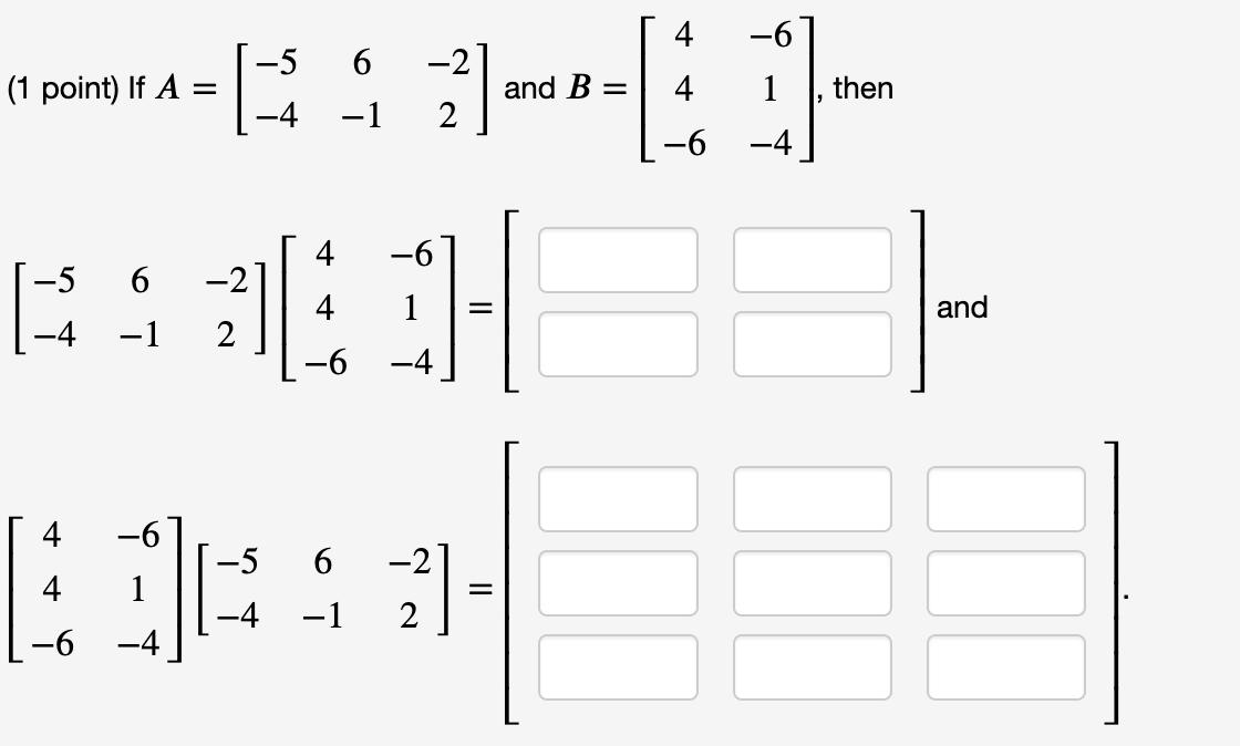 point) Determine the value of k for which the system J: +y