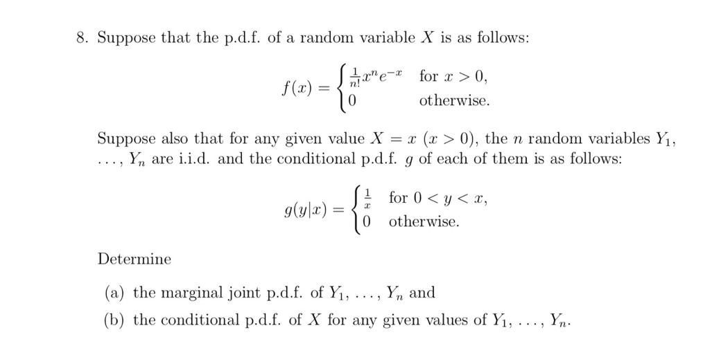 = Ag(t), where A is uniformly distributed between -1 and + 1.