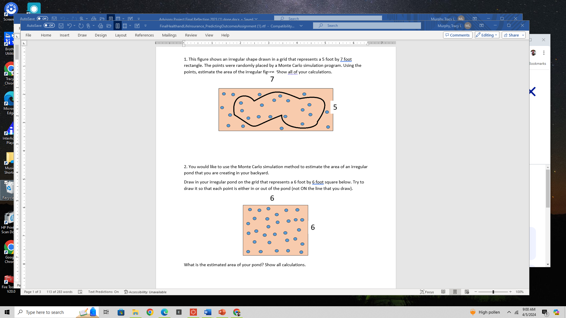  T, e : File Home Insert Draw Design Llayout References Mailings