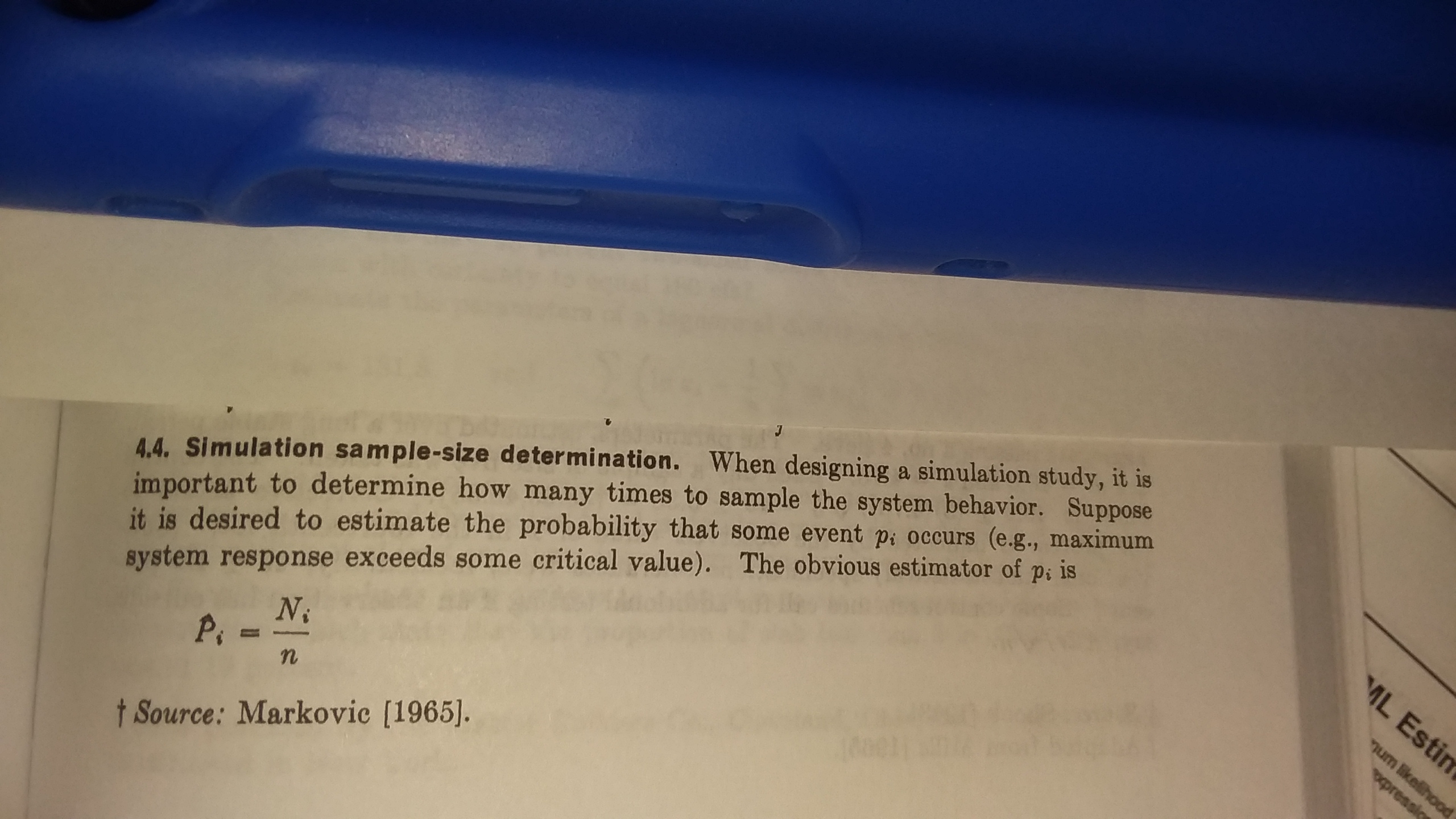 4.4. Simulation sample-size determination. When designing a simulation study, it is