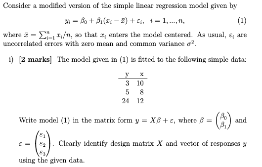 Could you Help me answer this question Consider a modified version