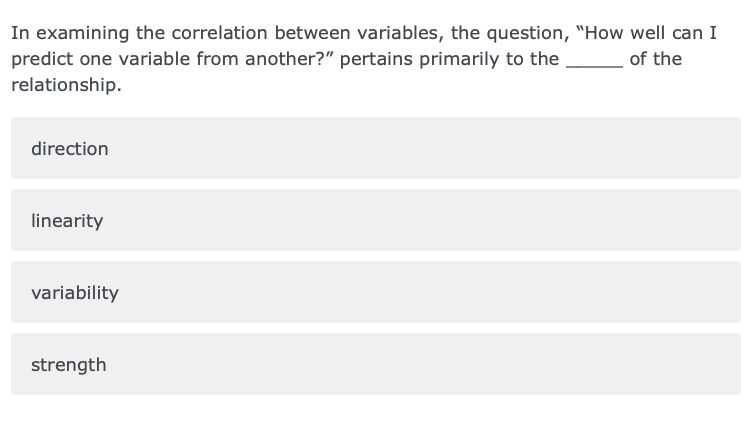 statistics (correlation/regression). Multiple choice practice questions. please help in answering all. thank