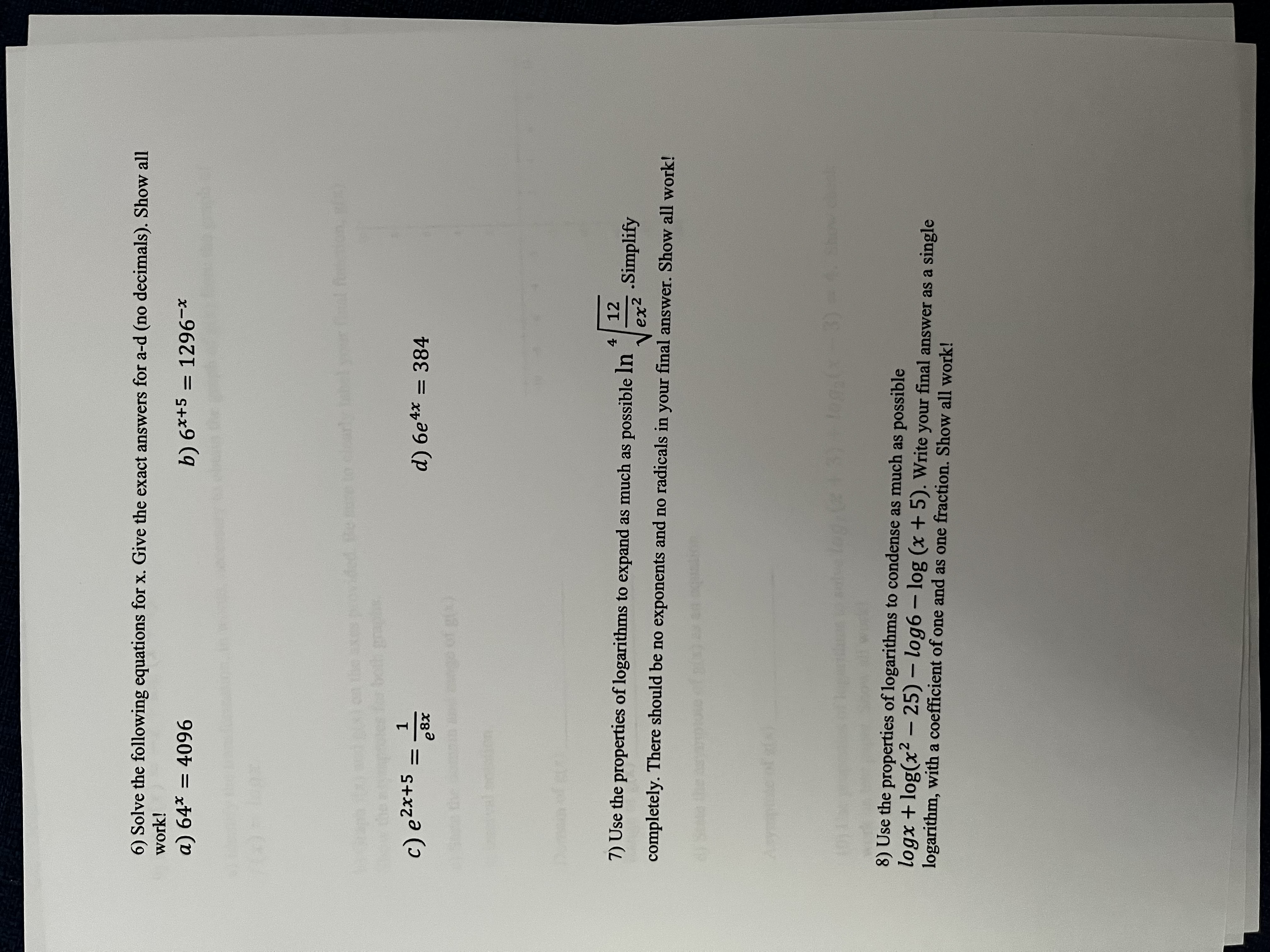 c) Does the function have y-axis symmetry (even function), origin symmetry (odd