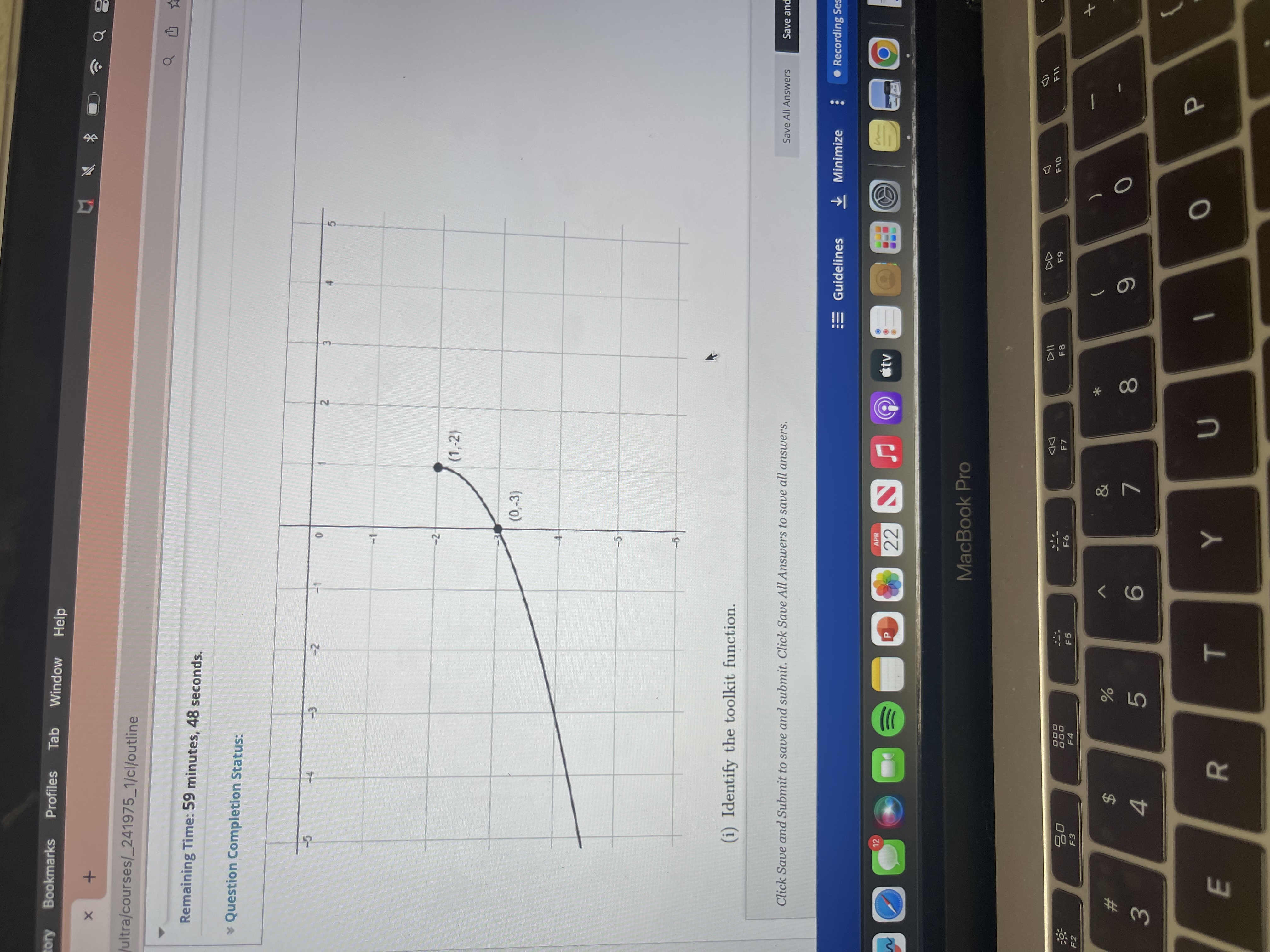 X tra/courses/_241975_1/cl/outline Remaining Time: 59 minutes, 45 seconds. * Question Completion Status: