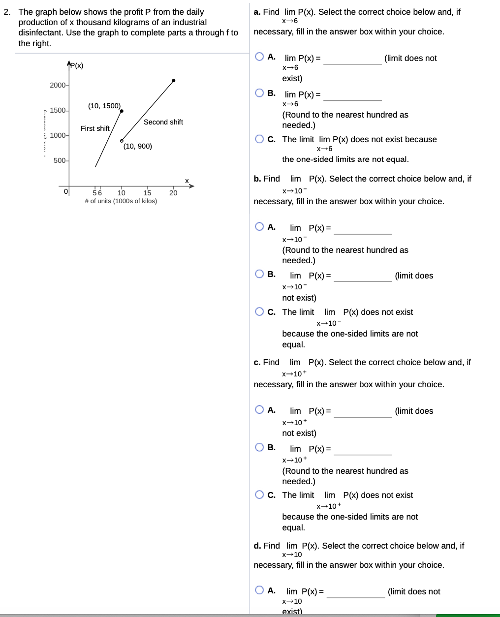 find the following limits. amwm mmm xtl x>3 a. Find lim f(x)