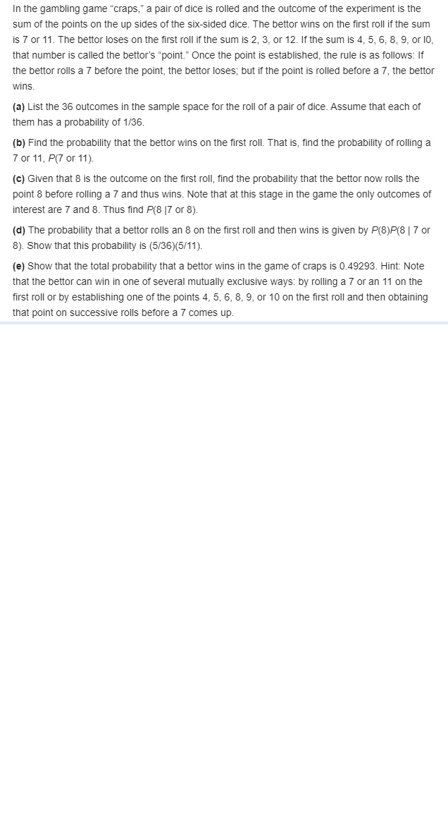 P(-1 s W 3); (c) P(1.4 2).Each rear tire on an experimental