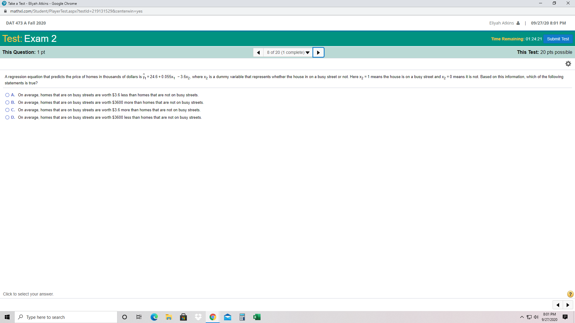 I need help answering these homework problems for my statistic class. Take
