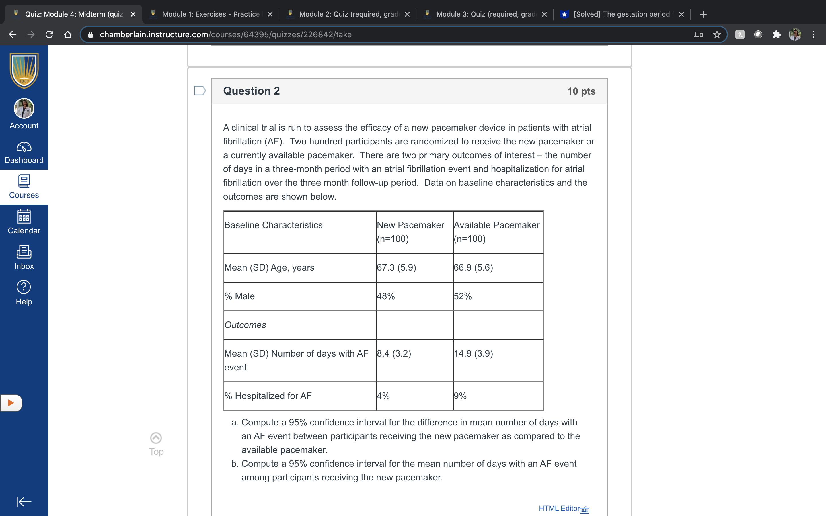 Quiz: Module 4: Midterm (quiz x Module 1: Exercises - Practice