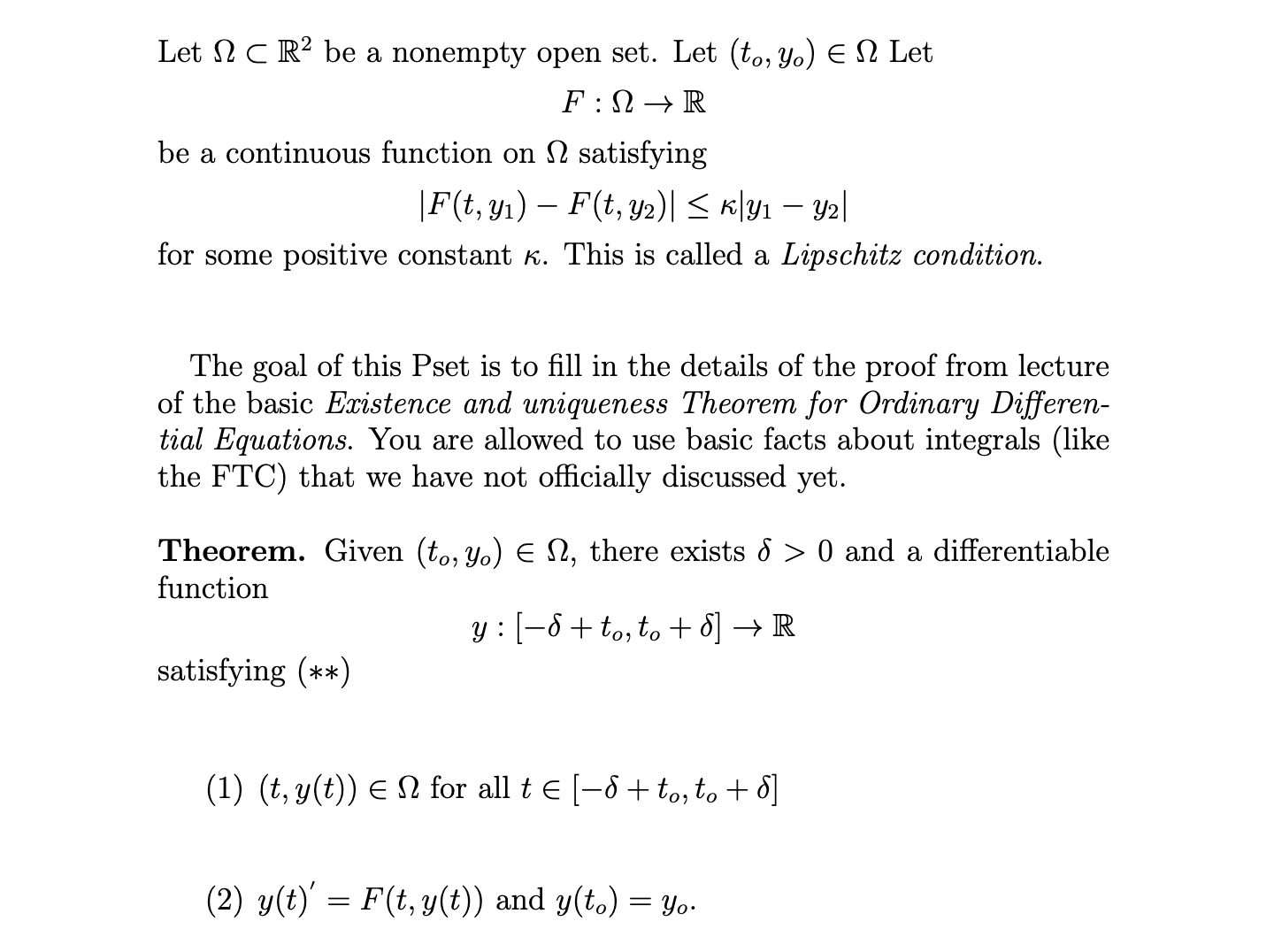  Let Q C R? be a nonempty open set. Let (t,,7,)