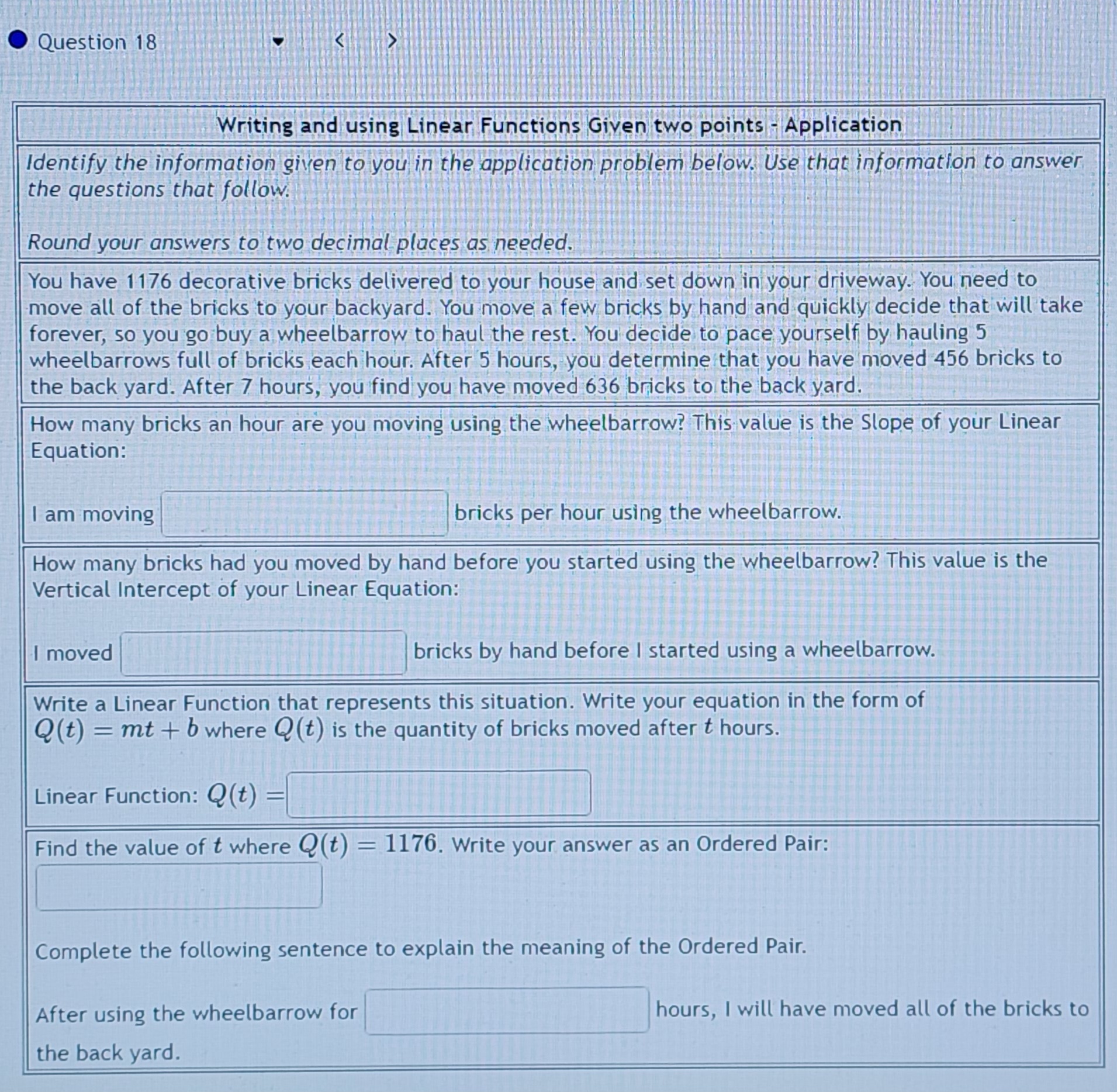 Need help answering both question p's (18-19) correctly please. Question 18 Writing