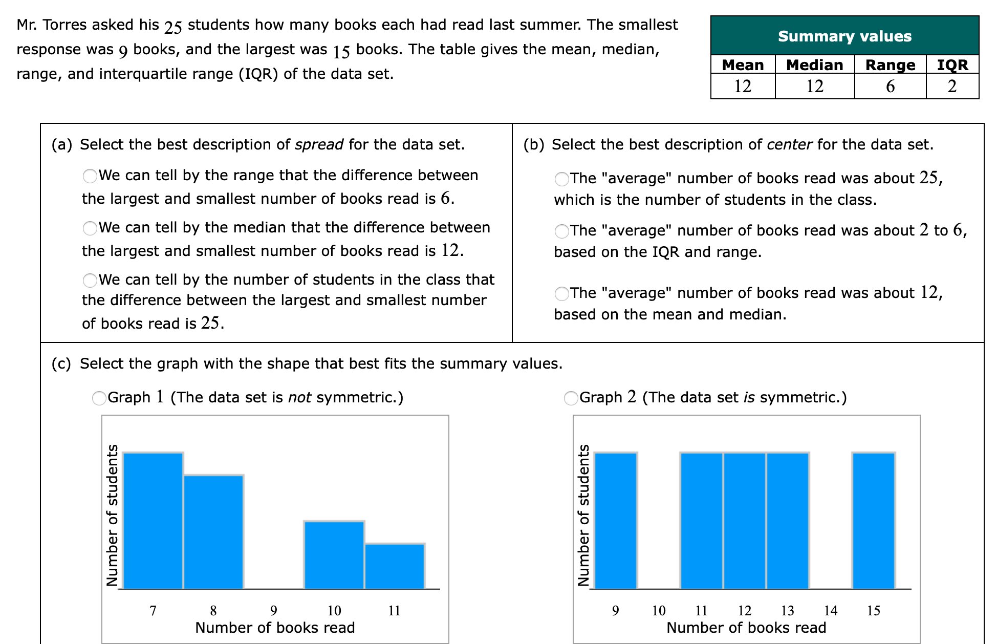 how do I solve ? Mr. Torres asked his 25 students how