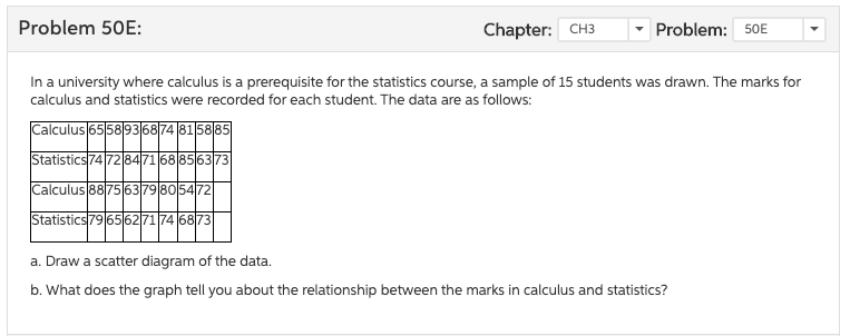 ---------------------------------------- Problem 50E: Chapter: CH3 Problem: 50E In a university where calculus