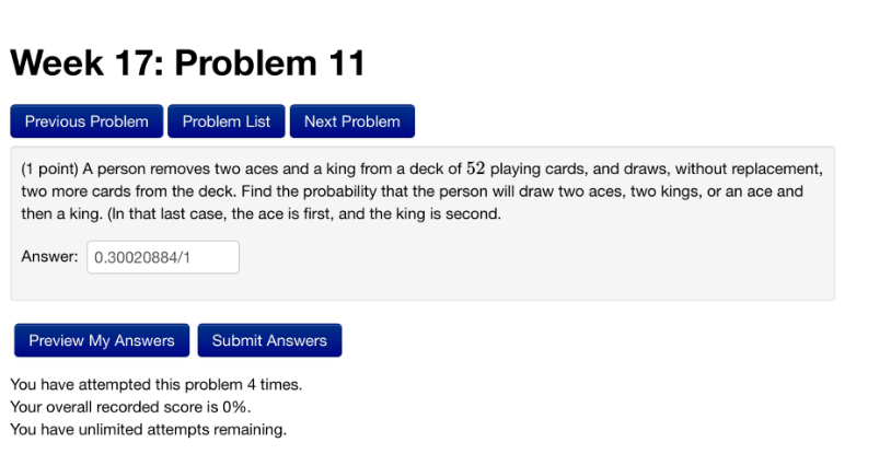  Week 17: Problem 11 Previous Problem Problem List Next Problem (1