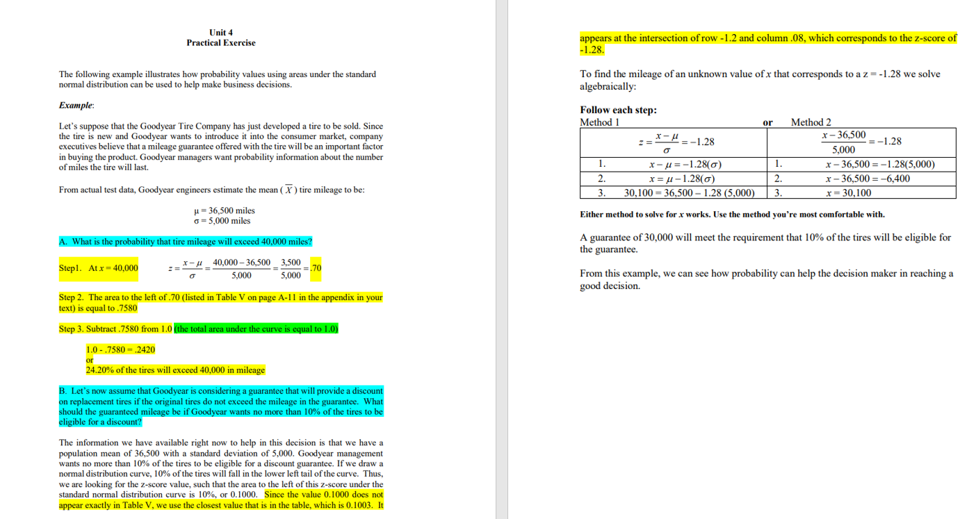 Can you explain the probability could be used to help solve other