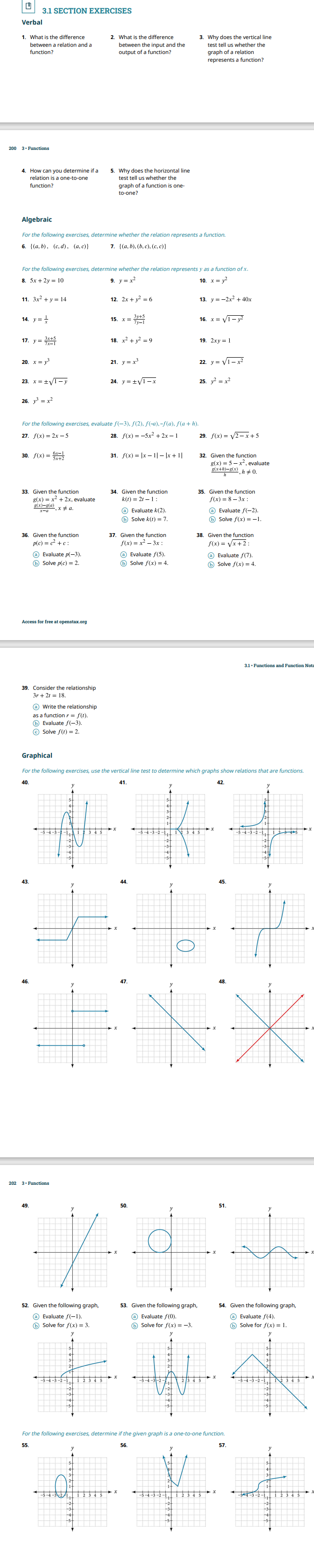 Answer the following 6 sections questions and show work.shouldn't take more than