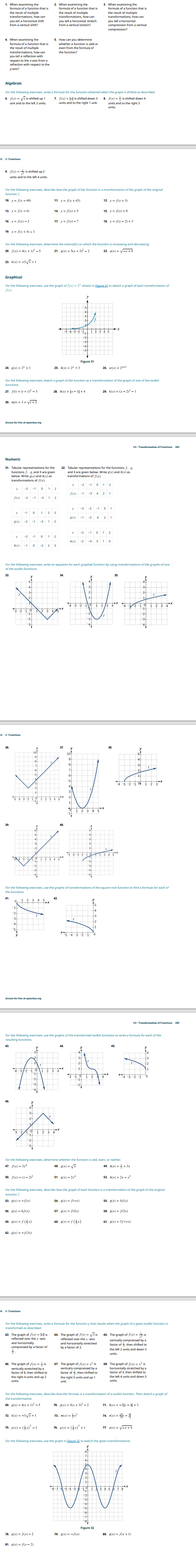 53) 3.2 1-61 EOO 3.3 1-33 EOO 3.4 1-77 EOO 3.5 1-77