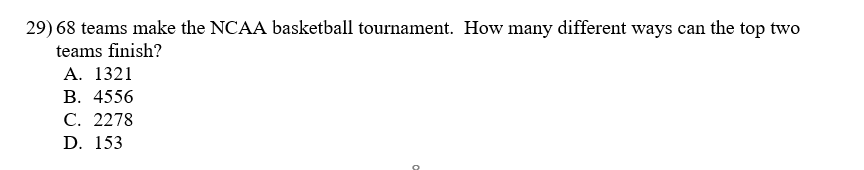 Question 29 Question 29 Question 29 Question 29 Question 29 \f