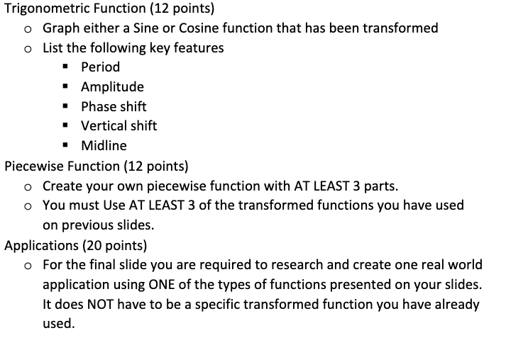 the transformed function only " Domain/Range . Vertex " X intercept(s) Y
