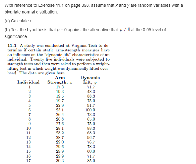 a 93% condence interval for 161. 11.3 The amounts of a chemical