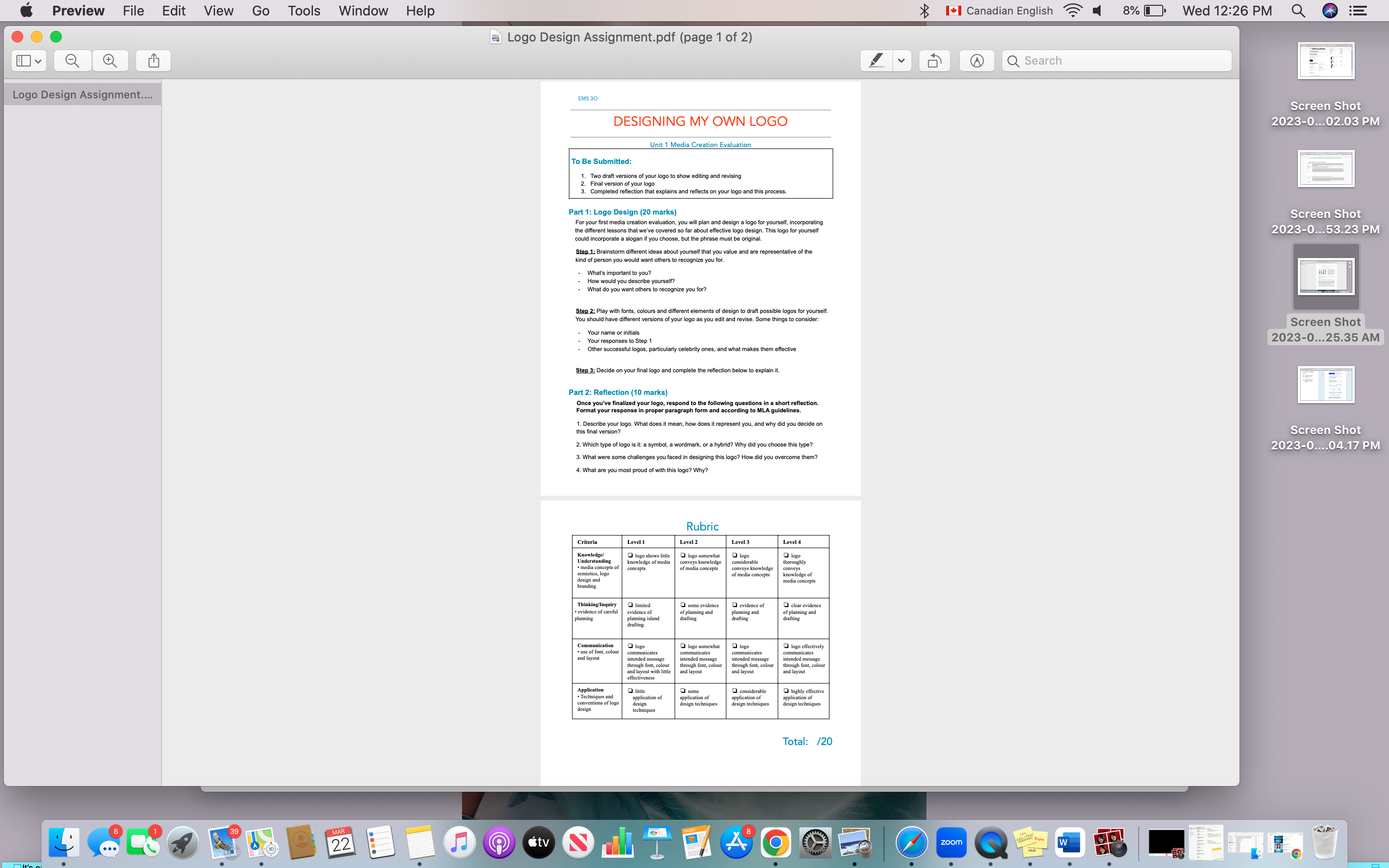 Preview File Edit View Go Tools Window Help 1+1 Canadian English