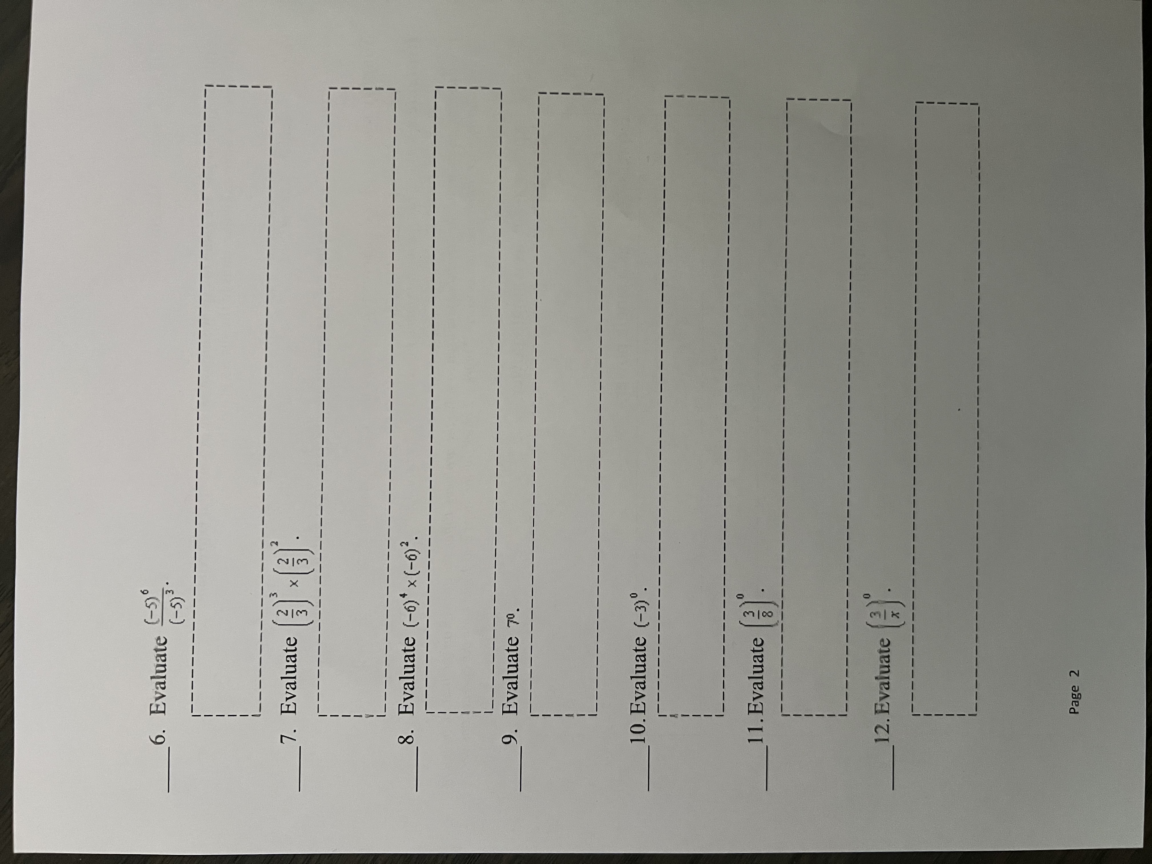 explore how to solve exponential expressions. Make sure you answer all questions