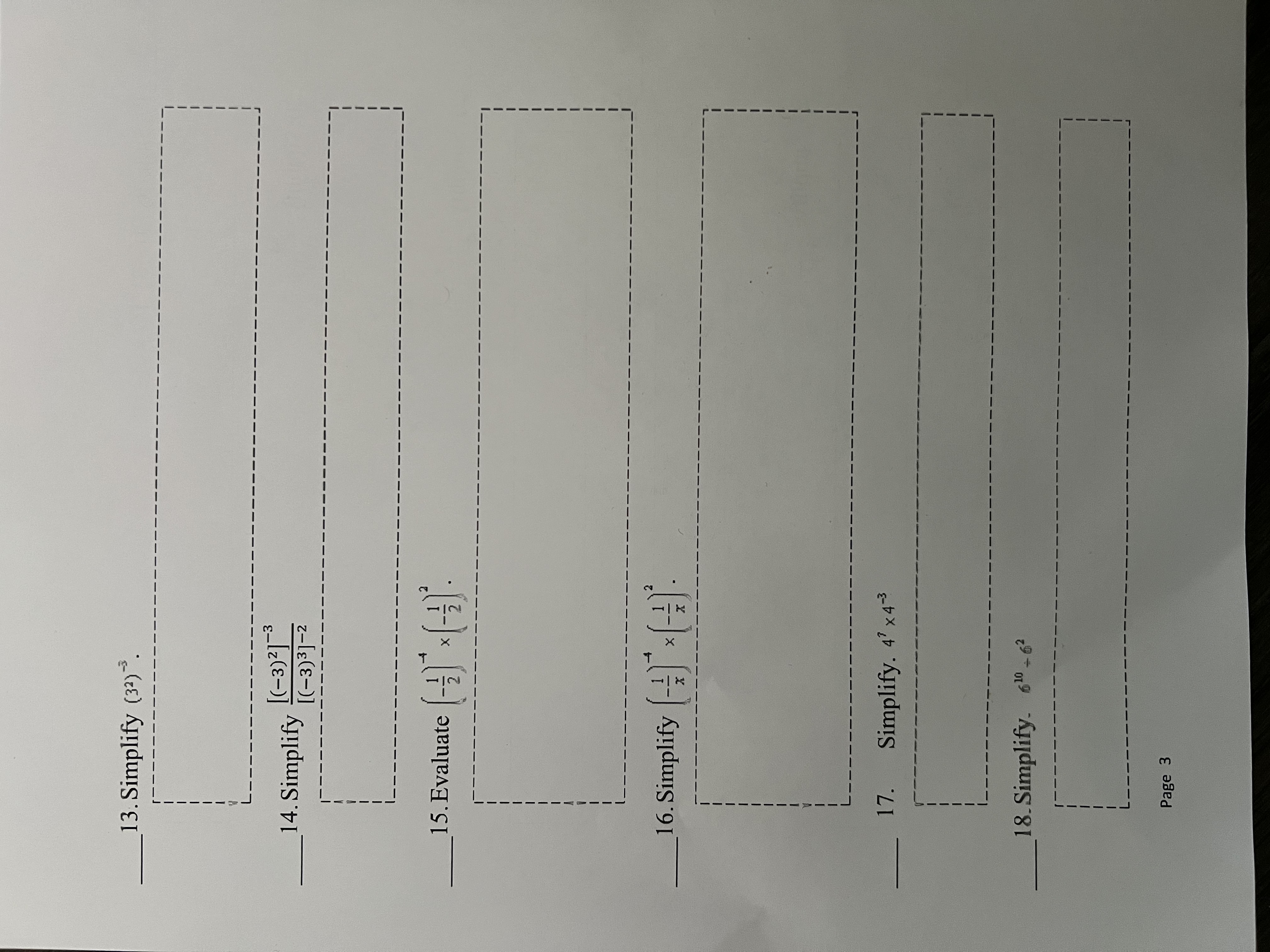 in the spaces provided Part A: Finding the Answer In this section,