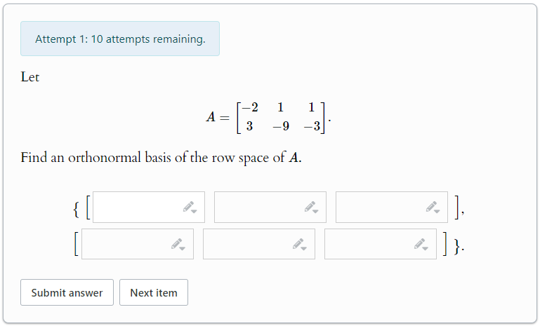 remaining. 1 /3 8 / 15 -2/3 0 /1 -3 /5 0